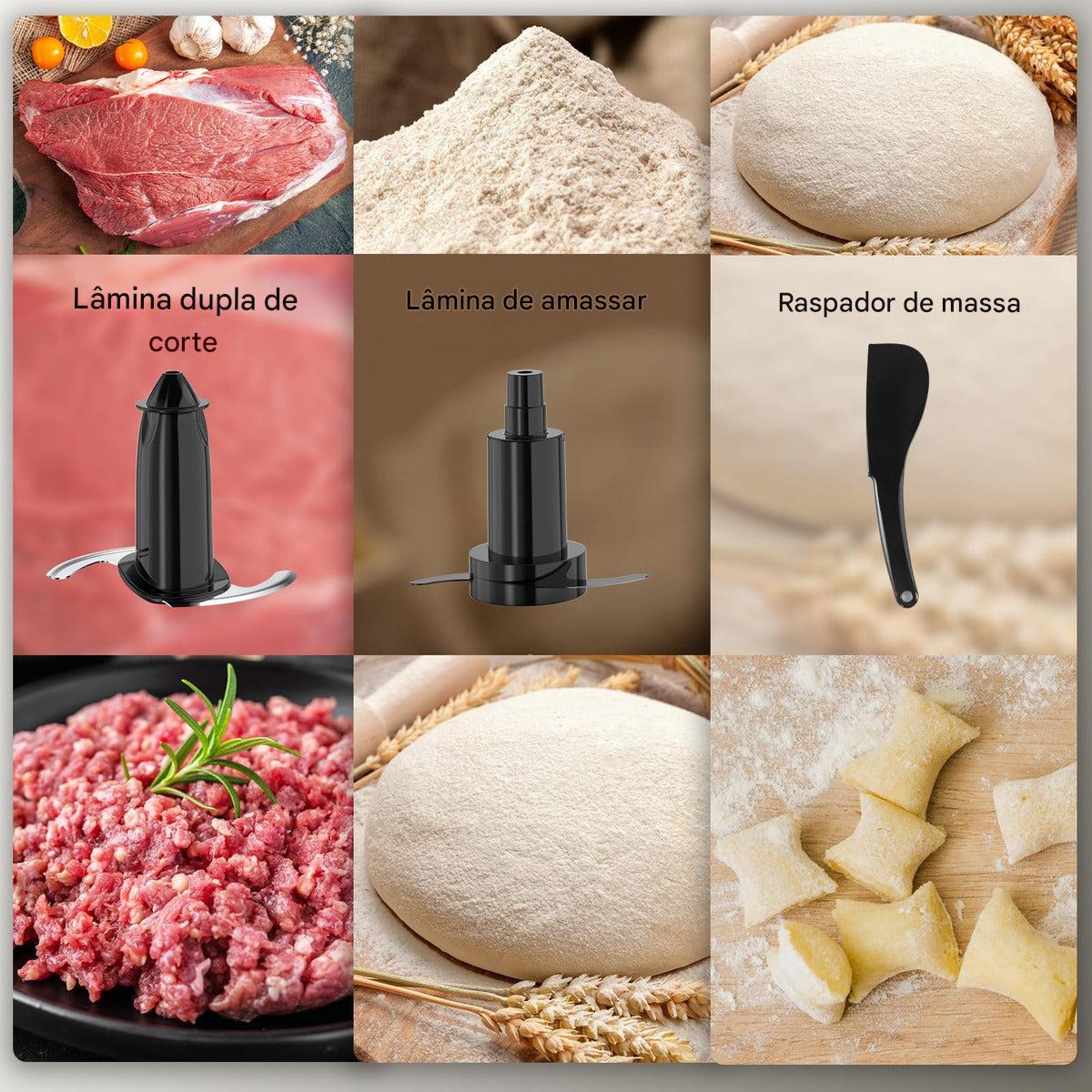 Processador De Alimentos Fimei De 12 Xícaras Com Lâminas