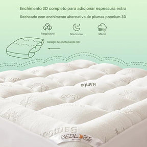 Capa de Colchão de Viscose Derivado de Bambu
