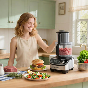 Processador De Alimentos Fimei De 12 Xícaras Com Lâminas