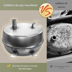 VapoMax Pro 2500 – Limpador a Vapor de Alta Pressão para Limpeza Pesada