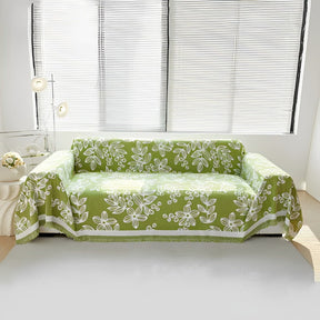 [Pague 1, Leve 2] Capa de Sofá Florinda (O Abraço Floral Que Aconchega Seu Lar!) + BRINDE: 2 Almofadas