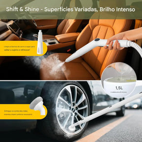 VapoMax Pro 2500 – Limpador a Vapor de Alta Pressão para Limpeza Pesada