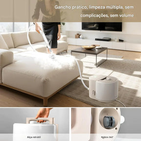 VapoMax Pro 2500 – Limpador a Vapor de Alta Pressão para Limpeza Pesada